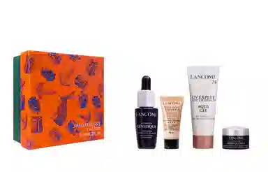 兰蔻 小黑瓶精华眼霜套装 小样版 保湿淡纹修护