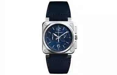 BELL ROSS 03 100 42mm BR0394-BLU-STSCA