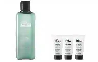 朗仕 控油净透收敛水套装