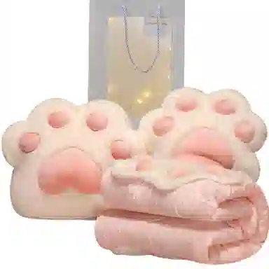 公主恋人 卡通可爱猫抓抱枕被 创意布娃娃布偶 玩偶周边