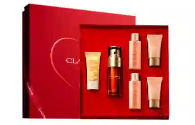 娇韵诗 双萃焕活修护精华护肤套装 保湿