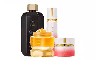 玫瑰颂 秋冬锁水焕颜臻享套装 保湿补水 四件套