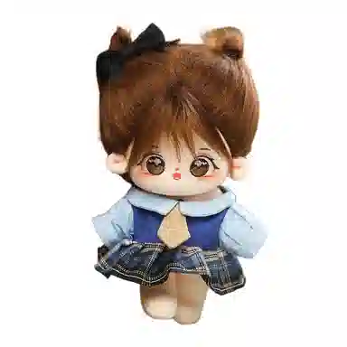 公主恋人 小晕棉花娃娃 可爱裙子背带裤衣服 布娃娃 玩偶 毛绒公仔