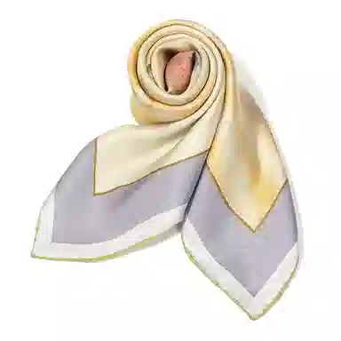 上海故事 青春 真丝中 （双面）芳茶雅韵 桑蚕丝 上架 女款 #礼盒装