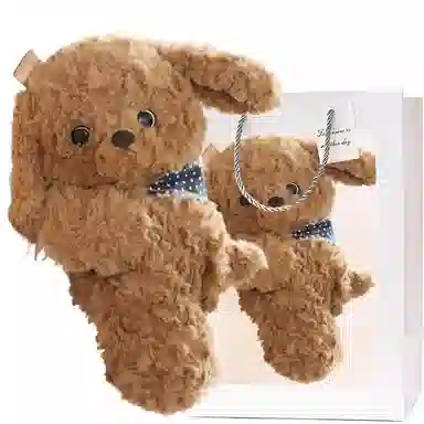 波比熊 小狗趴趴包 玩偶周边