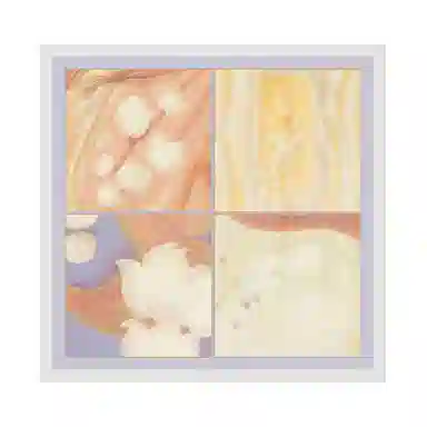 上海故事 青春 真丝中 （双面）芳茶雅韵 桑蚕丝 上架 女款 #礼盒装