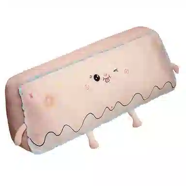 狐狸仙 可爱面包抱枕长条枕靠 玩偶周边