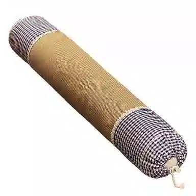 狐狸仙 格子冰藤席长条枕 玩偶周边