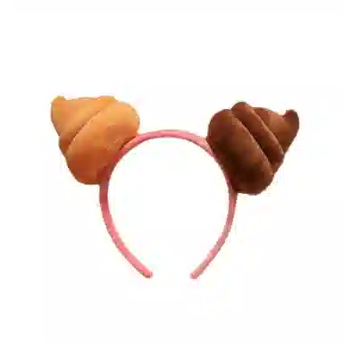 嗷嗷熊 创意搞怪便便发箍 可爱 玩偶周边