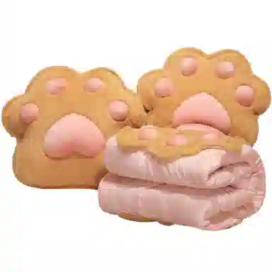 公主恋人 卡通可爱猫抓抱枕被 创意布娃娃布偶 玩偶周边