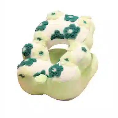 雄俊 卡通羊羔绒午睡枕 玩偶周边