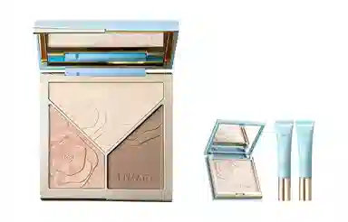 彩棠 浮光掠影修容粉盘套组 提亮立体