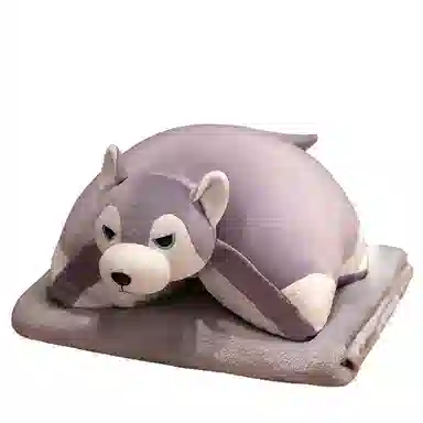 公主恋人 多功能冰豆豆午睡枕小枕头 玩偶 毛绒公仔