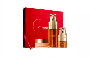 娇韵诗 双萃精华眼霜弹簧霜礼盒套装 滋润补水保湿 清爽型/滋润型