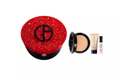 阿玛尼 红气垫套组 提亮肤色