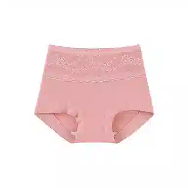 古今 高腰抗菌裆收腹舒适提臀蕾丝透气包臀无痕内裤 女 组合装