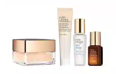 雅诗兰黛 新年限量粉底四件套套装 滋润