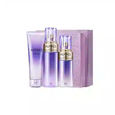 欧珀莱 时光锁紧致弹润水乳洁面套装 补水保湿