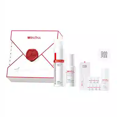 薇诺娜 光透皙白水霜精华护肤套装 淡纹舒缓维稳提亮淡痘印淡斑修护 敏感肌