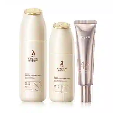 袋鼠妈妈 小麦防晒 护肤套装 保湿