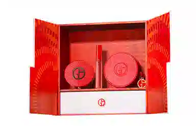 阿玛尼 七夕口红气垫礼盒 提升气色