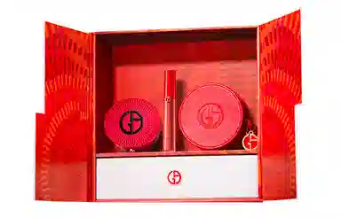 阿玛尼 七夕口红气垫礼盒 提升气色