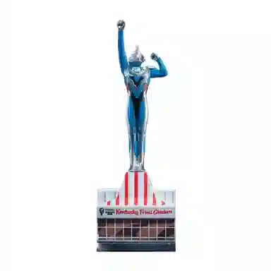 肯德基 迪迦奥特曼&捷德奥特曼&赛罗奥特曼&泽塔奥特曼 可动手办