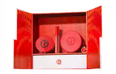 阿玛尼 七夕口红气垫礼盒 提升气色