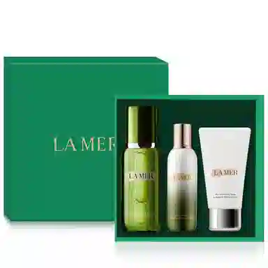 海蓝之谜 精萃水乳璀璨净澈洁面泡沫三件护肤套装 补水保湿 专柜礼盒