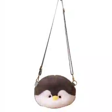 公主恋人 萌趣造型企鹅崽崽包包 玩偶 毛绒公仔