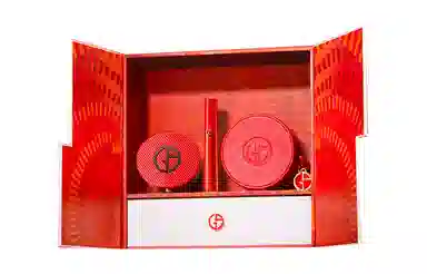 阿玛尼 七夕口红气垫礼盒 提升气色