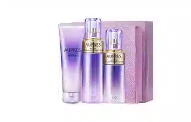 欧珀莱 时光锁紧致弹润水乳洁面套装 补水保湿