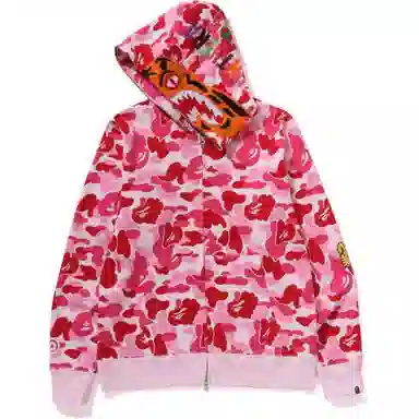 A BATHING APE FW24 Camo Tiger Zip Hoodie