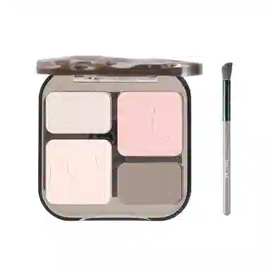 唯资 高光修容一体综合四色修容盘 修饰轮廓 赠修容刷