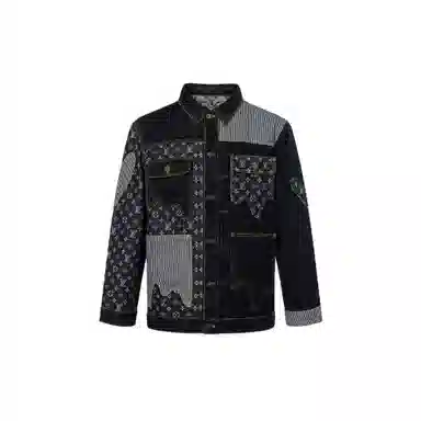 Louis Vuitton Denim Jacket Black