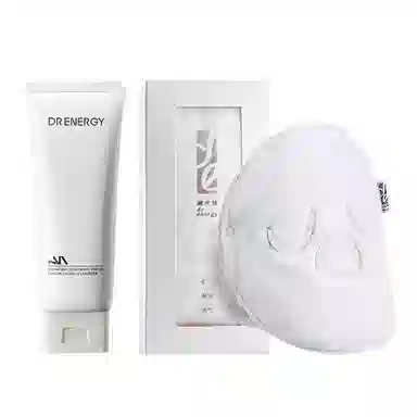 黛优佳 热敷毛巾面罩+洗面奶套装 清洁保湿