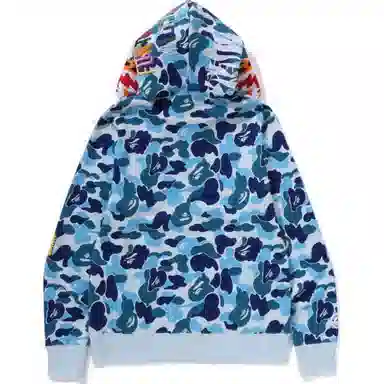 A BATHING APE FW24 Camo Tiger Zip Hoodie