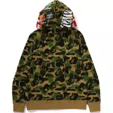 A BATHING APE FW24 Camo Tiger Zip Hoodie