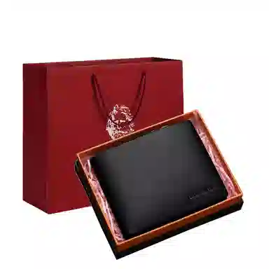 Laorentou Wallet Black