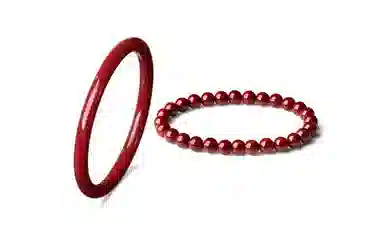 百利金 扭转乾坤 国潮新中式诸事顺利招财转运复古大气简约精致创意设计感 黄金手链 再造辰砂朱砂 玉石手串 男女同款情侣款