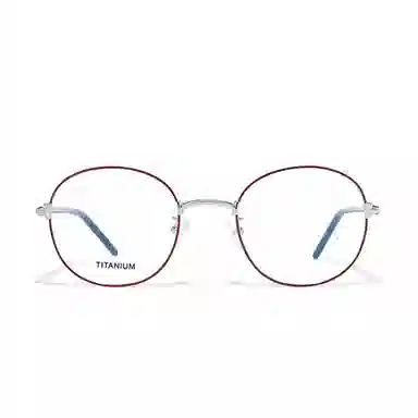 【联系客服可选配镜套餐】 佐川 超轻钛架复古圆框眼镜 修容显瘦文艺 圆形 光学镜架 通用