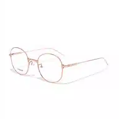 【联系客服可选配镜套餐】 佐川 超轻钛架复古圆框眼镜 修容显瘦文艺 圆形 光学镜架 通用