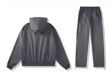 我是大卫 美式连帽防晒上衣户外机能风宽松长裤休闲运动套装 通用