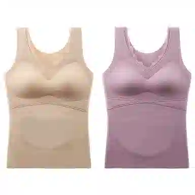 二三二三 收副乳调整型软支撑无痕美背文胸 女 组合装