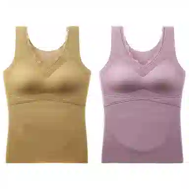 二三二三 收副乳调整型软支撑无痕美背文胸 女 组合装