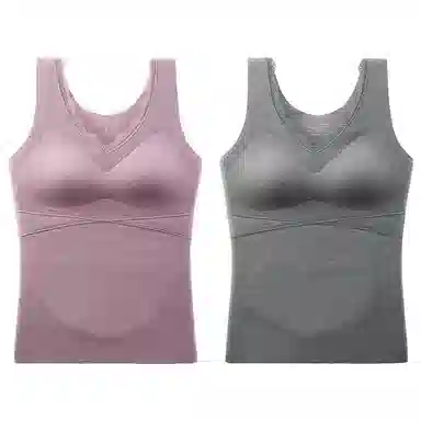 二三二三 收副乳调整型软支撑无痕美背文胸 女 组合装