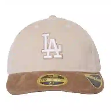 New Era Los Angeles Dodgers Corduroy Cap Tan