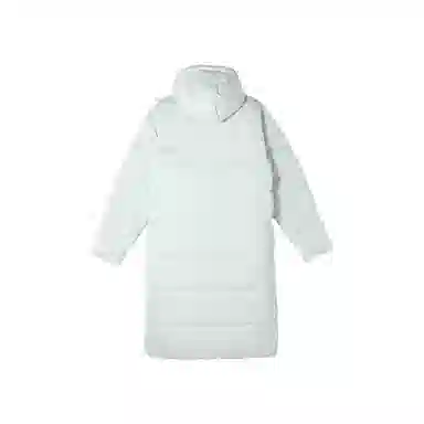 PUMA Long Oversized Down Coat Silver