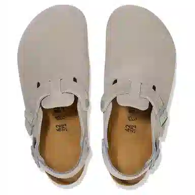 Birkenstock Closed Toe Slip-On Grey