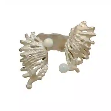 QUANDO Sea Butterfly Ring 925 Silver